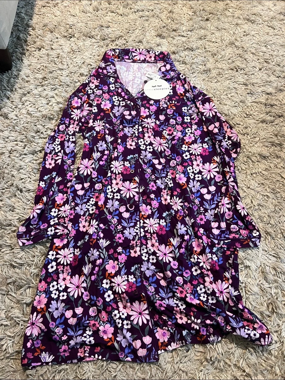 Little Sleepies Women’s Sleep Shirt - Violet Meadow